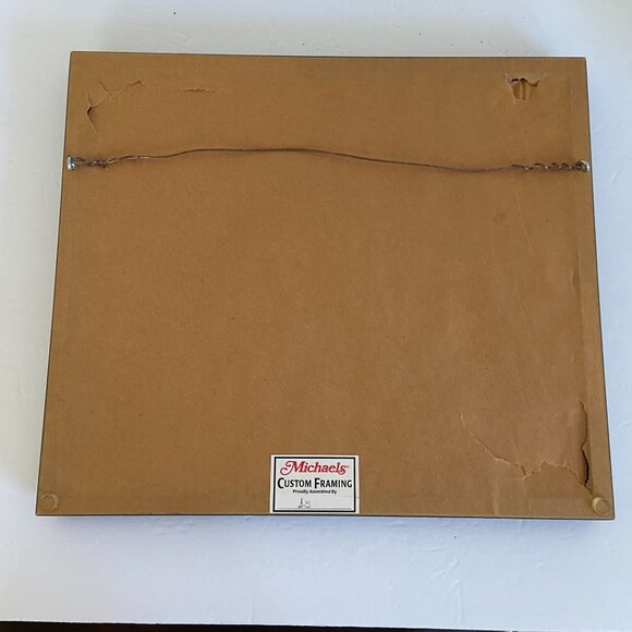 Steven Klein Country Fox Hunt Scene Art Print Vintage 15" x 13" - Picture 4 of 8